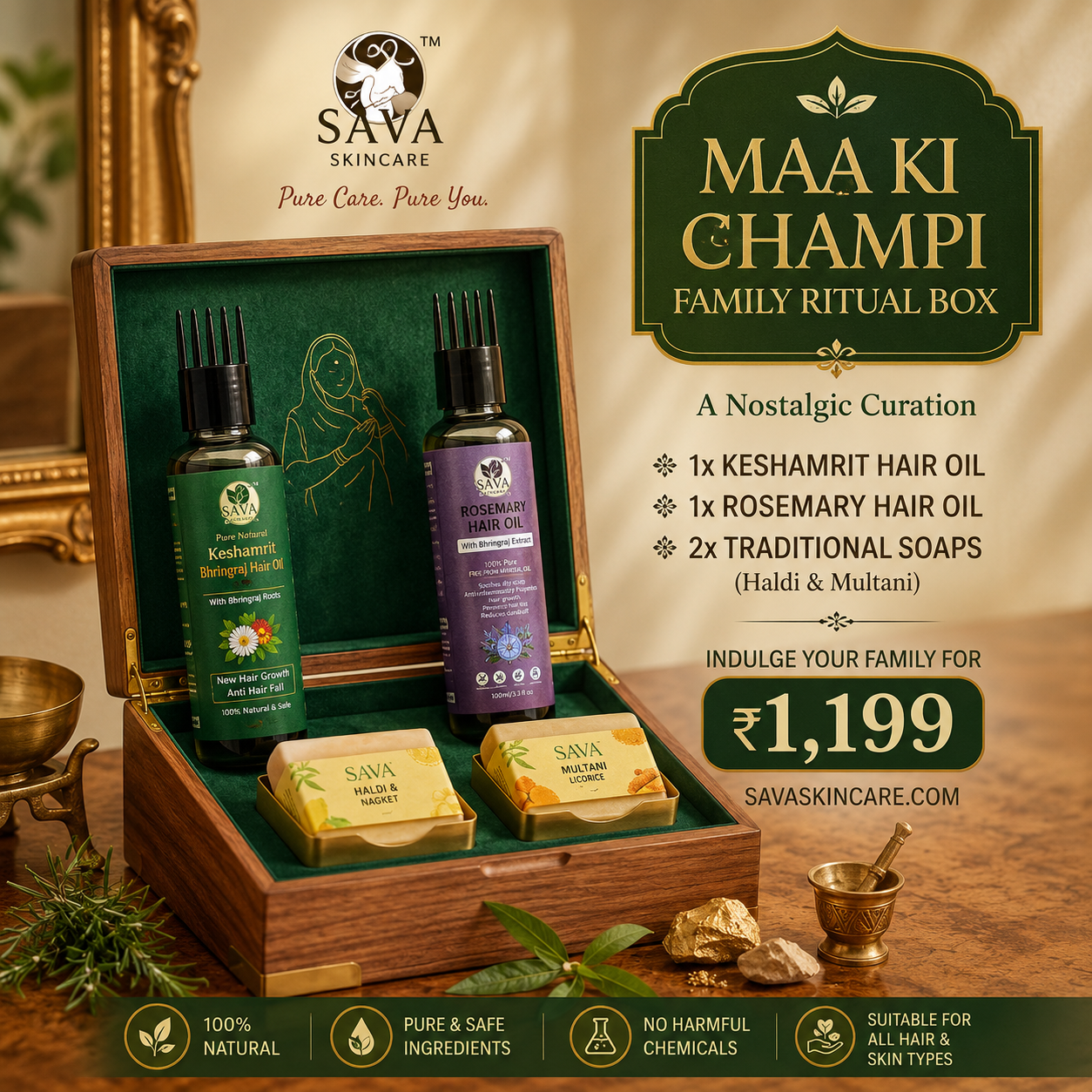 Maa Ki Champi Family Ritual Box